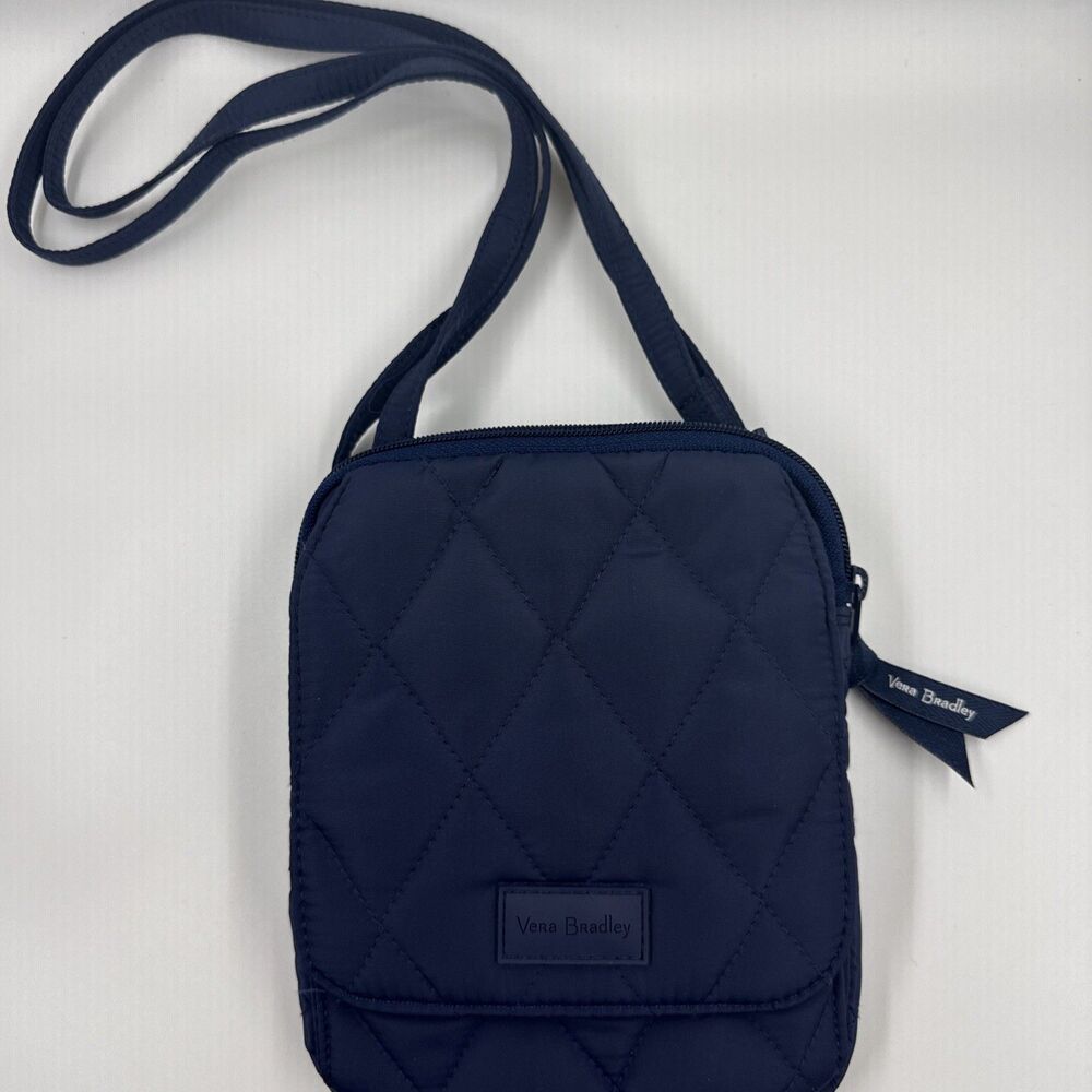 Vera Bradley RFID Crossbody Mini Hipster Crossbody Navy Purse